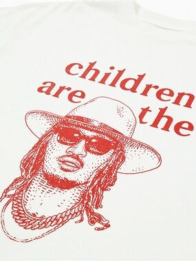Carrots By Anwar The Children Are The Future Hip Hop Shirt Mens Size Large (D)